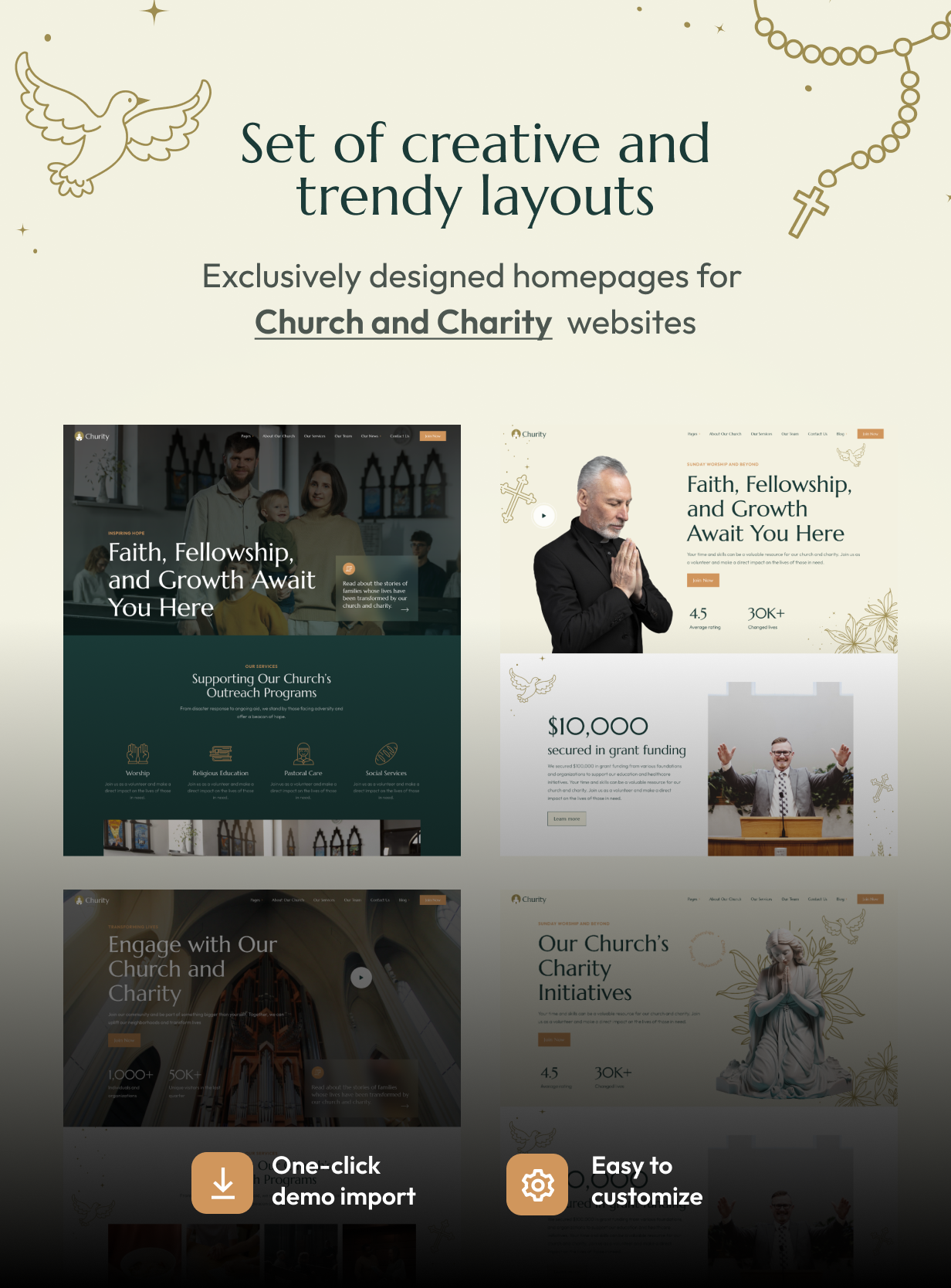 Churity - Church and Charity WordPress Theme