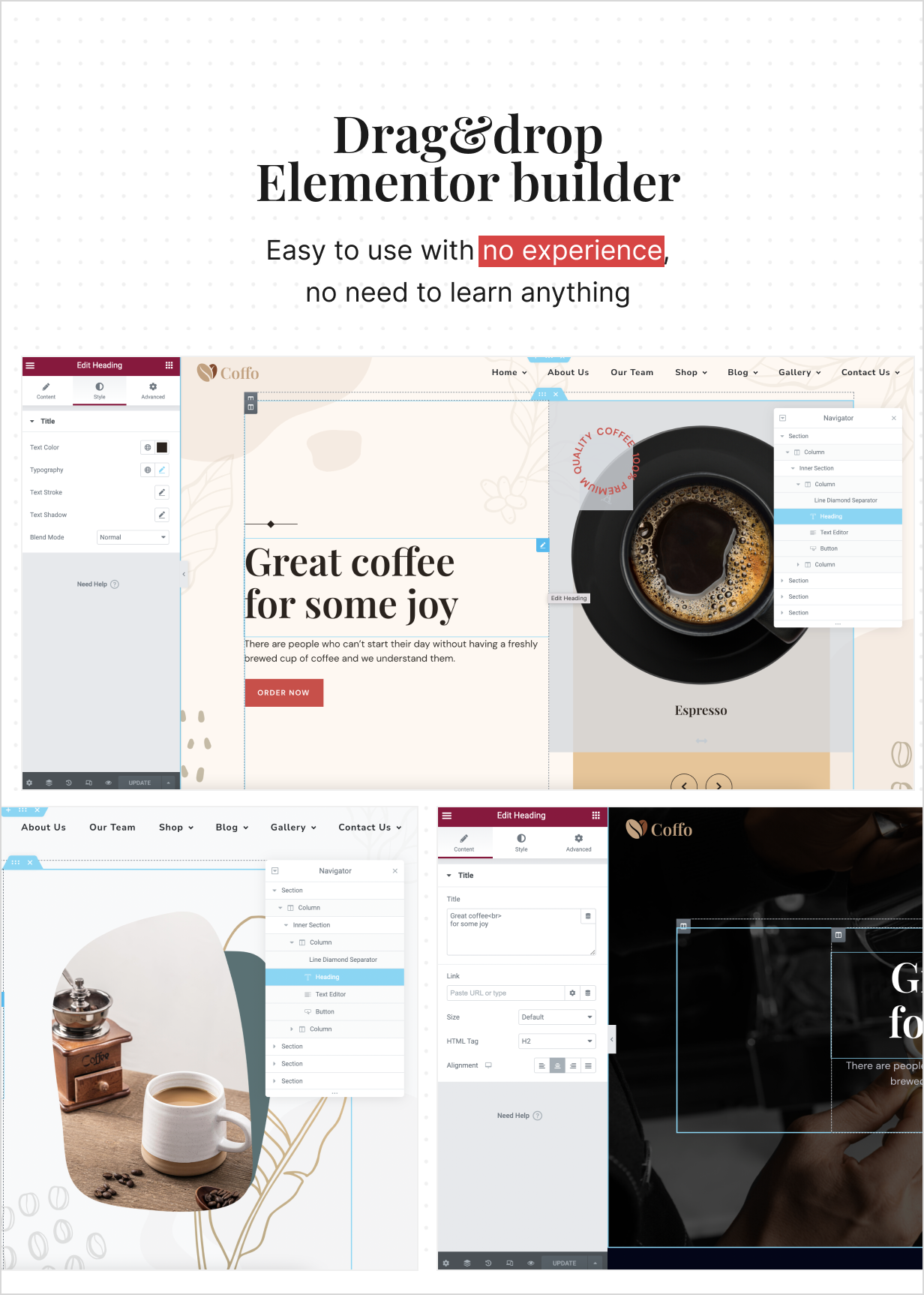 Coffie - Cafe & Coffee Shop WordPress Theme